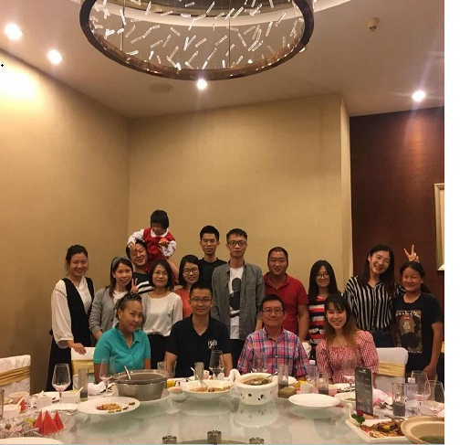 đồng nghiệp Thái Lan của chúng tôi đến Trung Quốc để học và chia sẻ