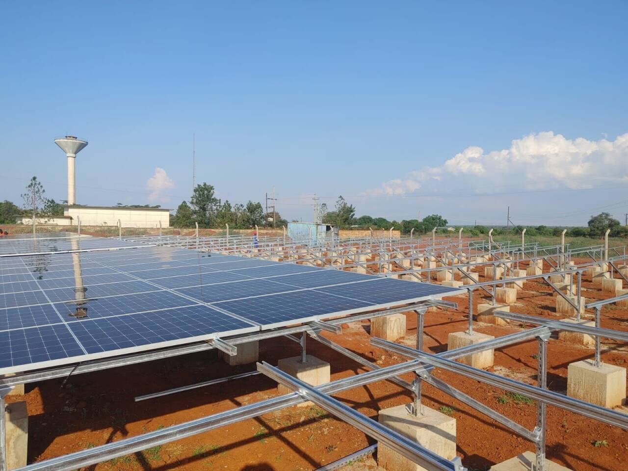 Ground mount solar racking