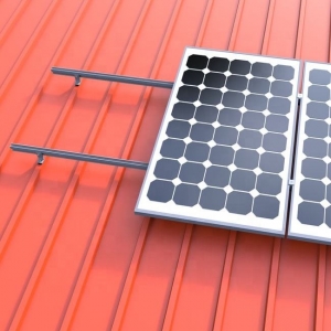 hệ thống lắp đặt pv mặt trời cho mái thiếc