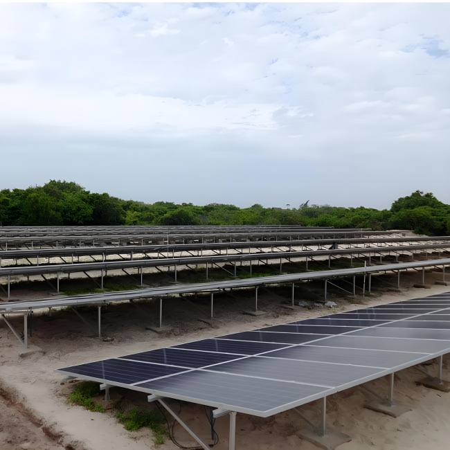 Giá treo mặt đất 1,2MW SFS-GM-01