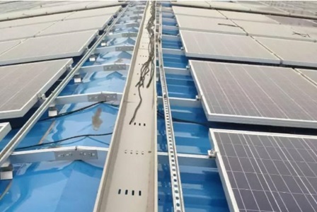 Khay cáp mặt trời bằng thép